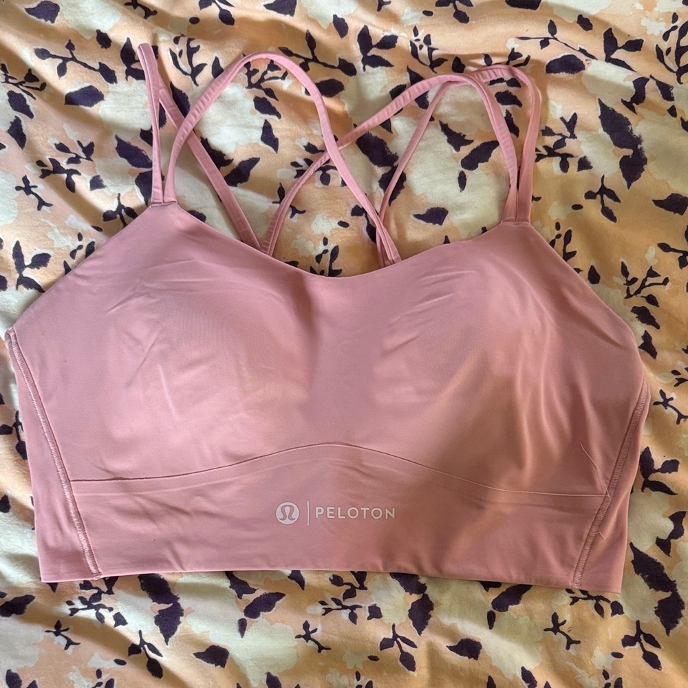 Lululemon by Peloton Like a Cloud longline bra size 12 B/C